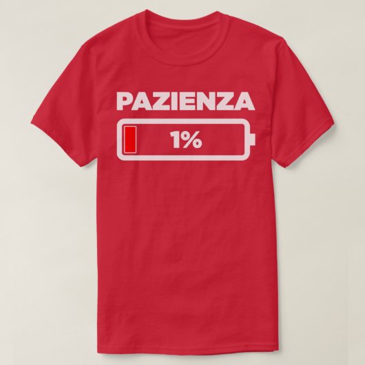 T-shirt Pazienza 1 (Design devant)