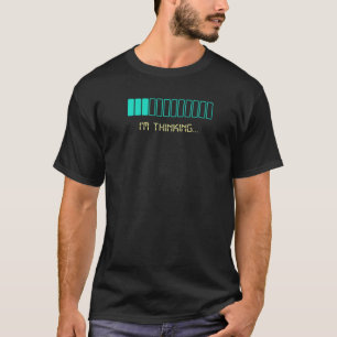 T-shirt PC Programmer Comedian Processing Chargement d'Hum