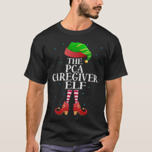 T-shirt Pca aidant Elf drôle groupe de pyjama assorti Chri