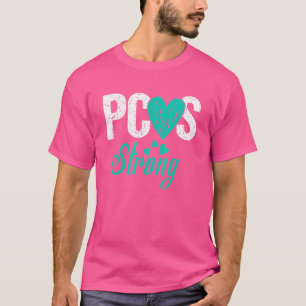 T-shirt pcos fort PCOS Sensibilisation Polykystique ovaire