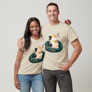 T-shirt "PDG de Nap" Chat dormant sur le canapé