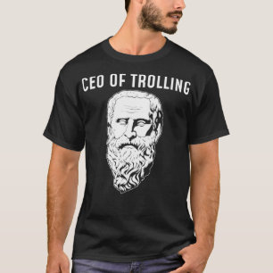 T-shirt PDG De Trolling Funny Philosopher Diogenes Design