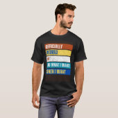 T-shirt PDG retraité PDG retraité (Devant entier)