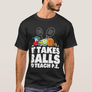T-shirt PE Enseignant D'Éducation Physique Et P E Enseigna