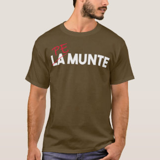 T-shirt Pe munte nu la munte 2 Triblend