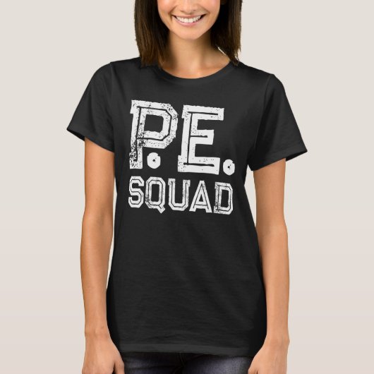 T-shirt PE Physical Education Teacher Left (Devant)