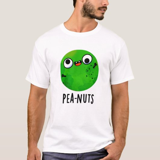 T-shirt Pea-noix drôle Crazy Pea Pun (Devant)