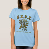 T-shirt Pea Plante E.Z.P.Z (Easy Peasy) (Devant)