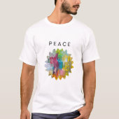 T-shirt peace  (Devant)