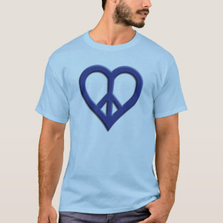 T-shirt Peace and Love Basic