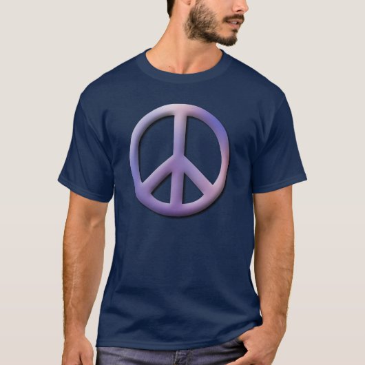 T-Shirt Peace Basic Foncé (Devant)