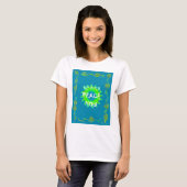 T-shirt Peace Be with You Art Print (Devant entier)