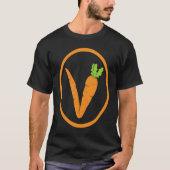 T-shirt Peace Carrot (Devant)