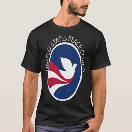 T-SHIRT PEACE CORPS NOUVEAU LOGO (Devant)
