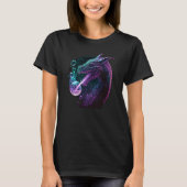 T-shirt Peace Dragon With Bubbles  3 (Devant)