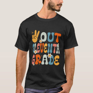 T-shirt Peace Hand Onzième 11E Classe Bye 11E Grad