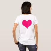 T-shirt peace&love (Dos entier)