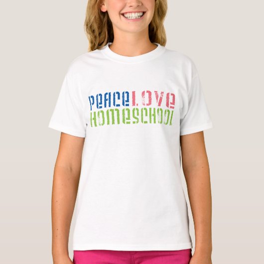 T-shirt Peace Love (Devant)
