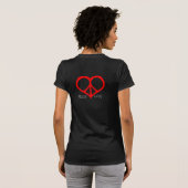 T-shirt Peace & Love (Dos entier)