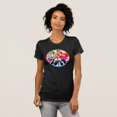 T-shirt Peace Love 1974 (Devant entier)