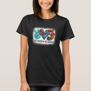 T-shirt Peace Love Fifth Grade Back To School Team 5th Gra