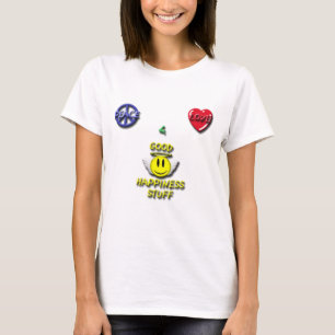 T-shirt Peace Love Happiness