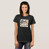 T-shirt Peace Love Hope Leukemia Awareness Month Warrior W (Devant entier)