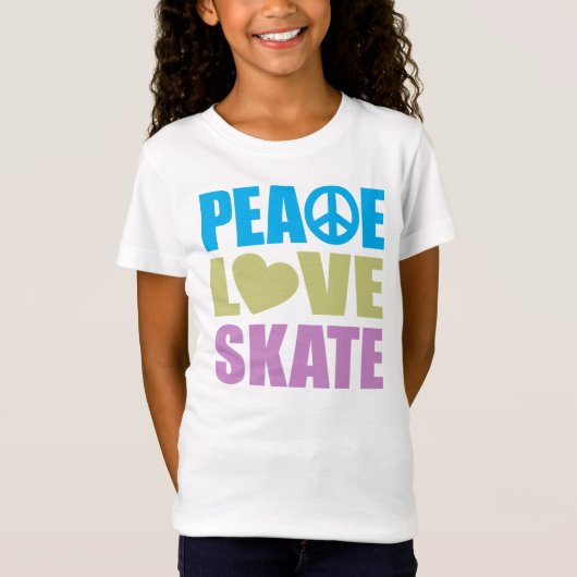 T-Shirt Peace Love Pate (Devant)
