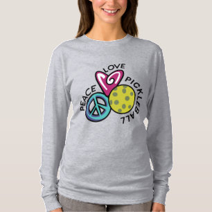 T-shirt Peace Love Pickleball