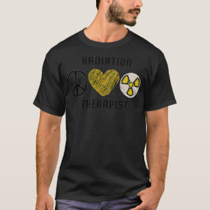 T-shirt Peace Love Radiation