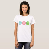 T-shirt Peace, Love & Recycle (Devant entier)