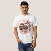 T-shirt Peace Love Tank (Devant entier)