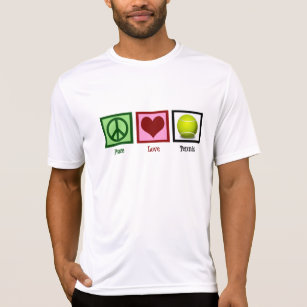T-shirt Peace Love Tennis