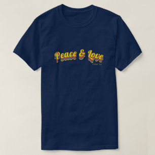 T-shirt Peace & Love - Une chemise MisterP