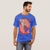 T-shirt Peace Mind Therapist Ying Yang Cadeau Koi Fish (Devant entier)