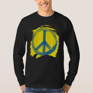 T-shirt Peace No War Peint B