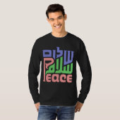 T-shirt Peace Shalom Salaam (Devant entier)