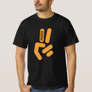 T-SHIRT PEACE SIGN 