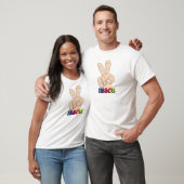 T-shirt peace_sign_hand (Unisexe)