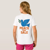 T-shirt peace themed t shirt (Dos entier)