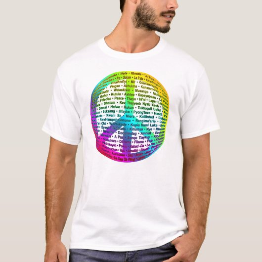 T-shirt Peace World (Devant)