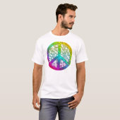 T-shirt Peace World (Devant entier)
