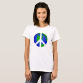 T-shirt Peace World Peace (Devant entier)