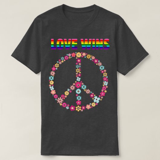 T-shirt PeaceFlower (Design devant)