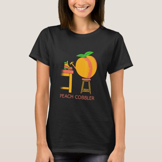 T-shirt Peach Cobbler (Devant)