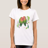 T-shirt Peach Faced Inséparables (Devant)