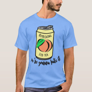 T-shirt Peach Iced Tea Youx27re Va Le Détester