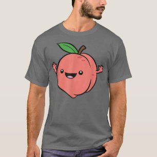 T-shirt Peach Kawaii Cute Peach Fruit Love Peaches