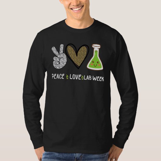 T-shirt Peach Love Lab Week 2022 Laboratoire Technique (Devant)