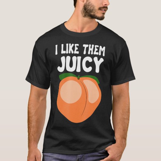 T-shirt Peach Nectarines Apricots Panier de fruits (Devant)